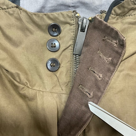 ZARA Man HOODED JACKET Drawstring Long Sleeve Xtra Large Brown - Picture 6 of 12